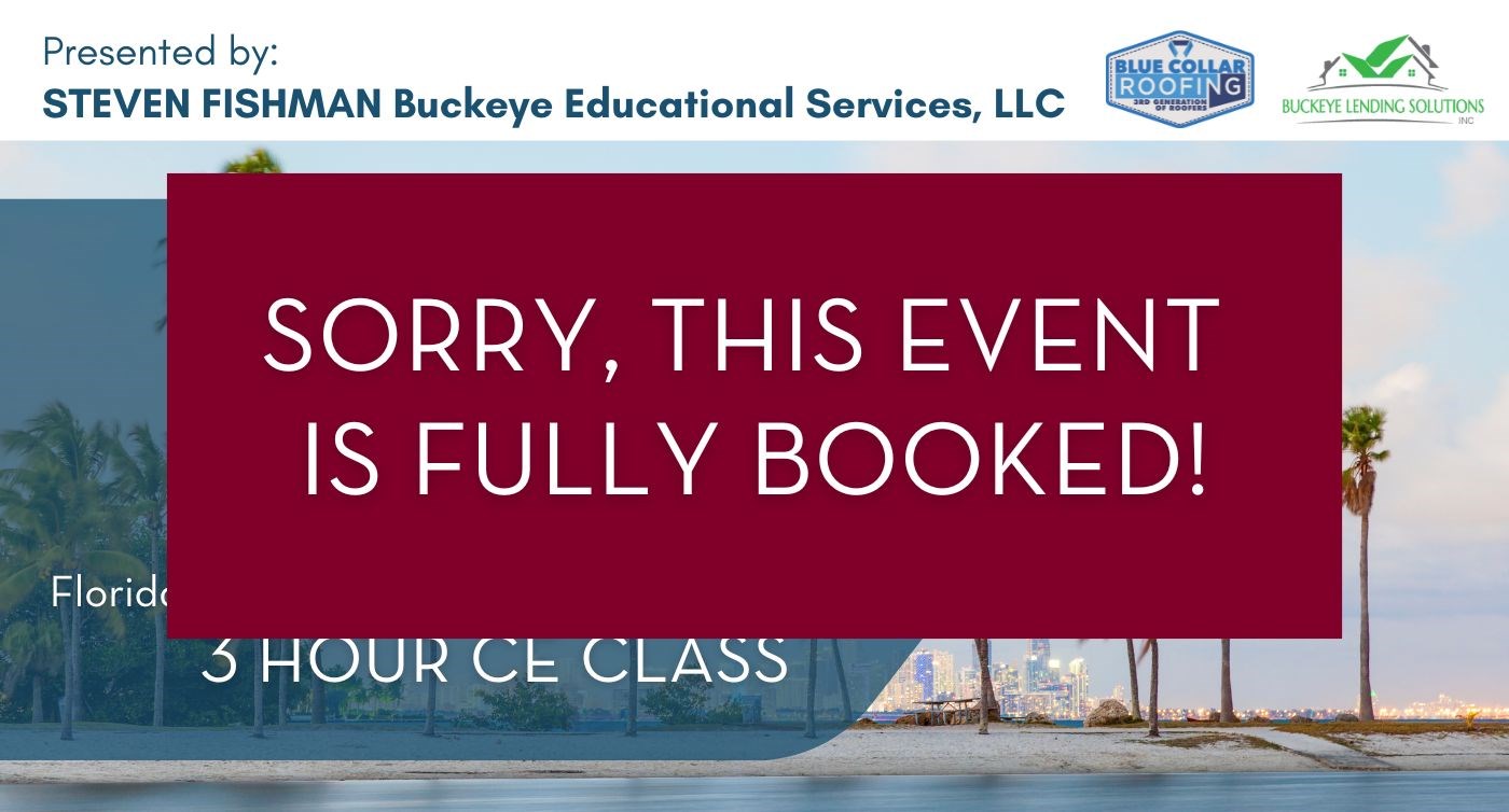 Florida Core Law 3 Hour CE Class for Real Estate Agents - Sarasota